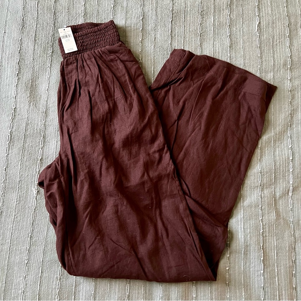 Aerie pool to party linen pants